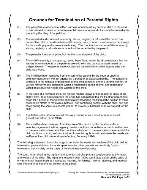 Understanding the Legal Complications in Termination of Parental Rights Cases