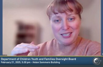 DCYF meeting Washington state March 2025 (LOTS OF BLUE EYES)